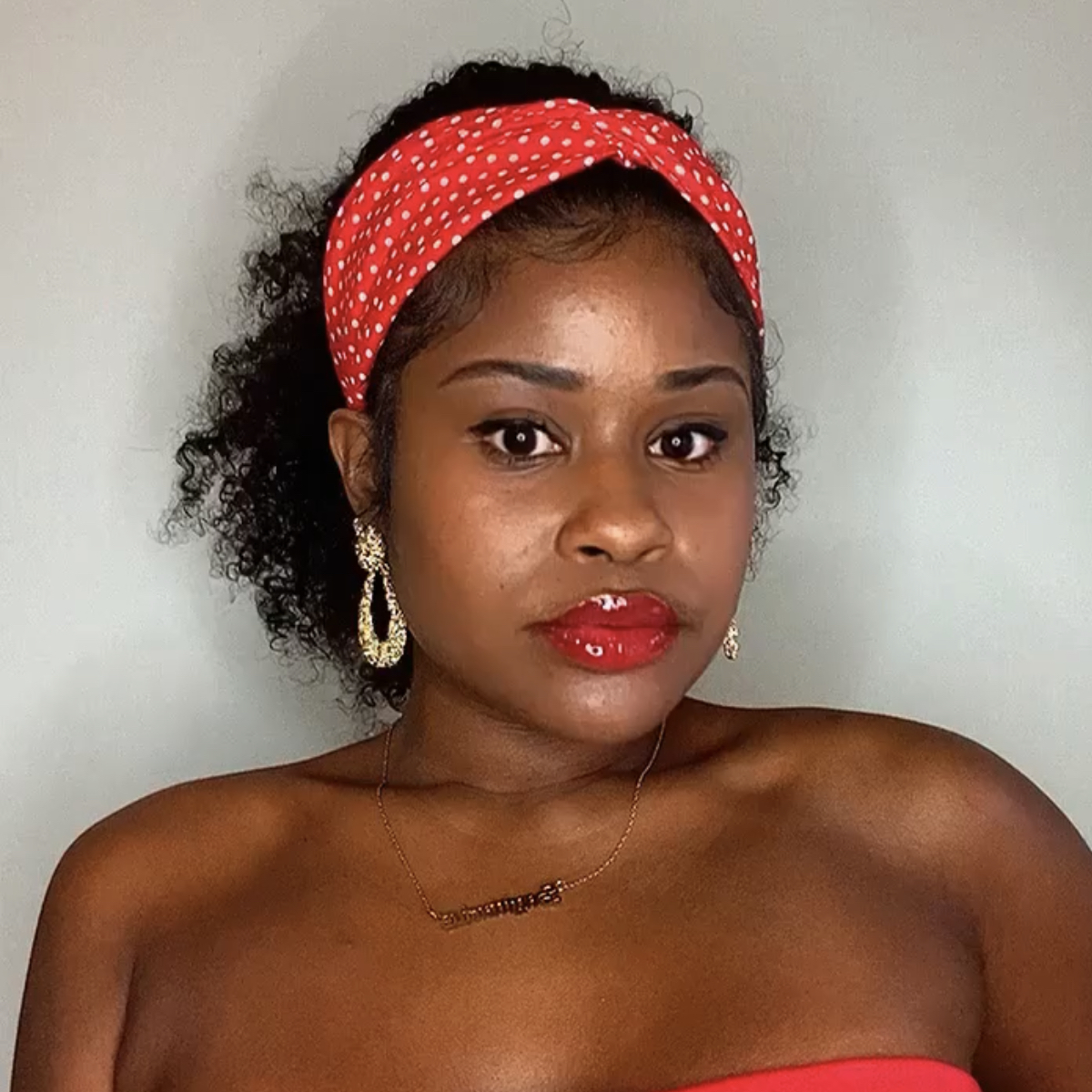 Jerry Curl Headband Wig